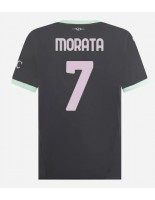 AC Milan Alvaro Morata #7 Alternativní Dres 2024-25 Krátký Rukáv